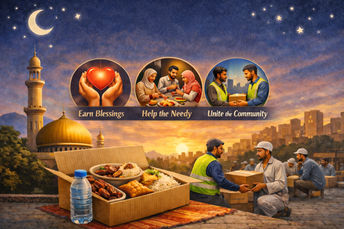 The Reward of Distributing Iftar Boxes in Ramadan: Barakah, Charity & Social Impact